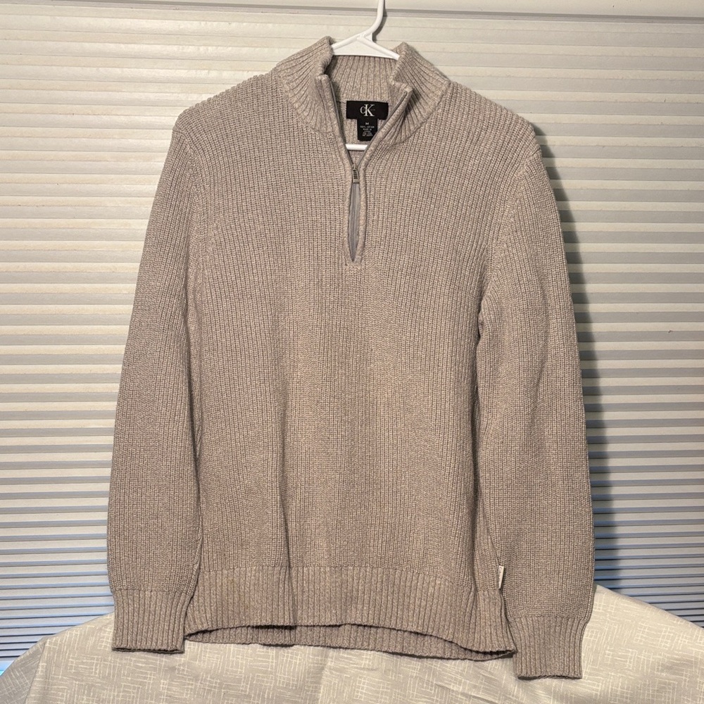 Calvin Klein Men's Zip-Up Sweater